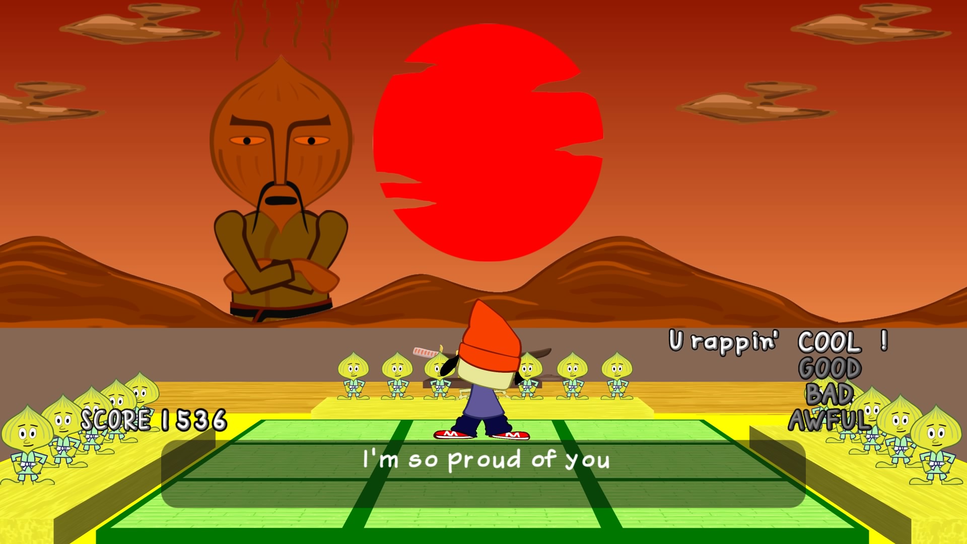 PaRappa the Rapper Remastered - Game Overview